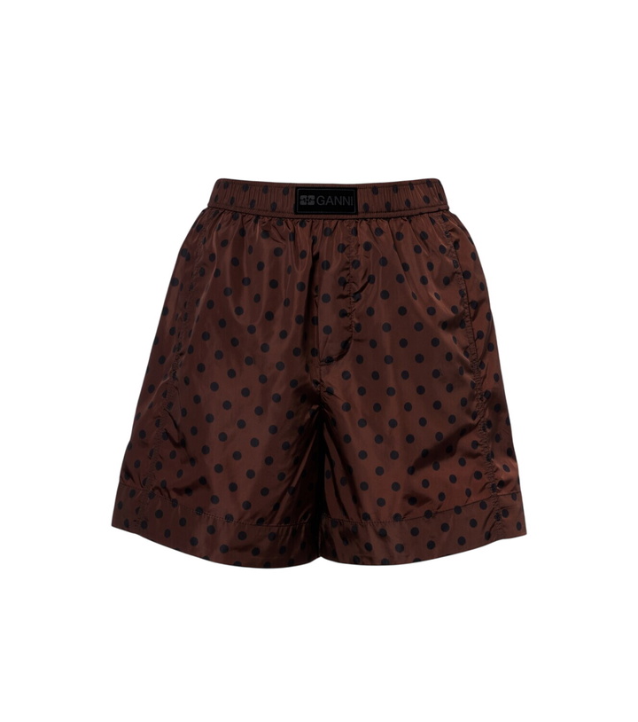 Photo: Ganni Polka-dot shorts
