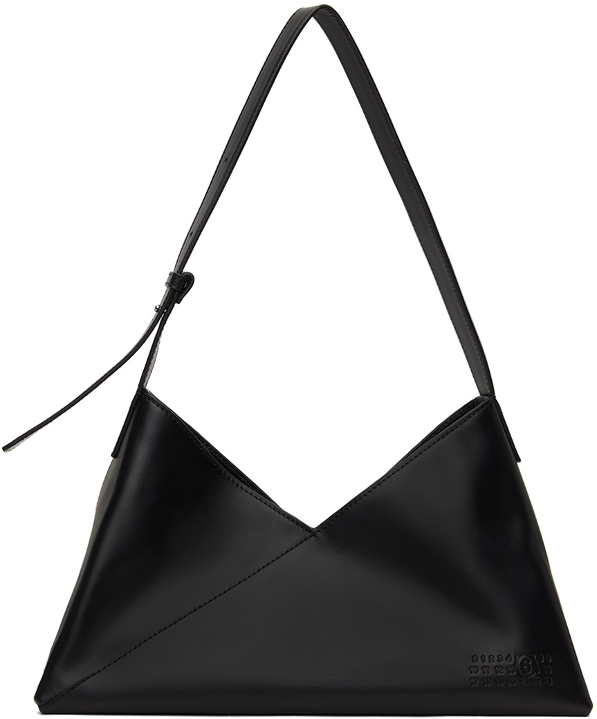 Photo: MM6 Maison Margiela Black Triangle 6 Shoulder Bag