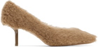 Max Mara Tan Teddy Pumps