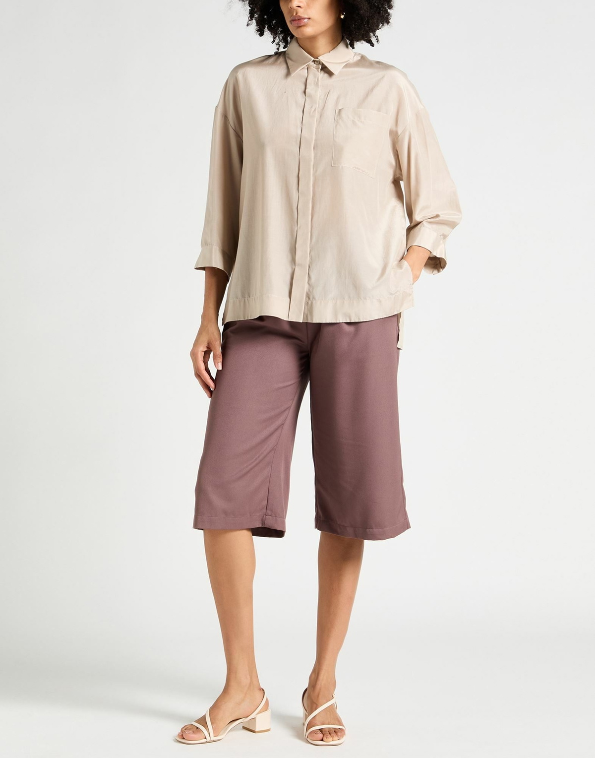 Peserico Womens Shirt in Beige