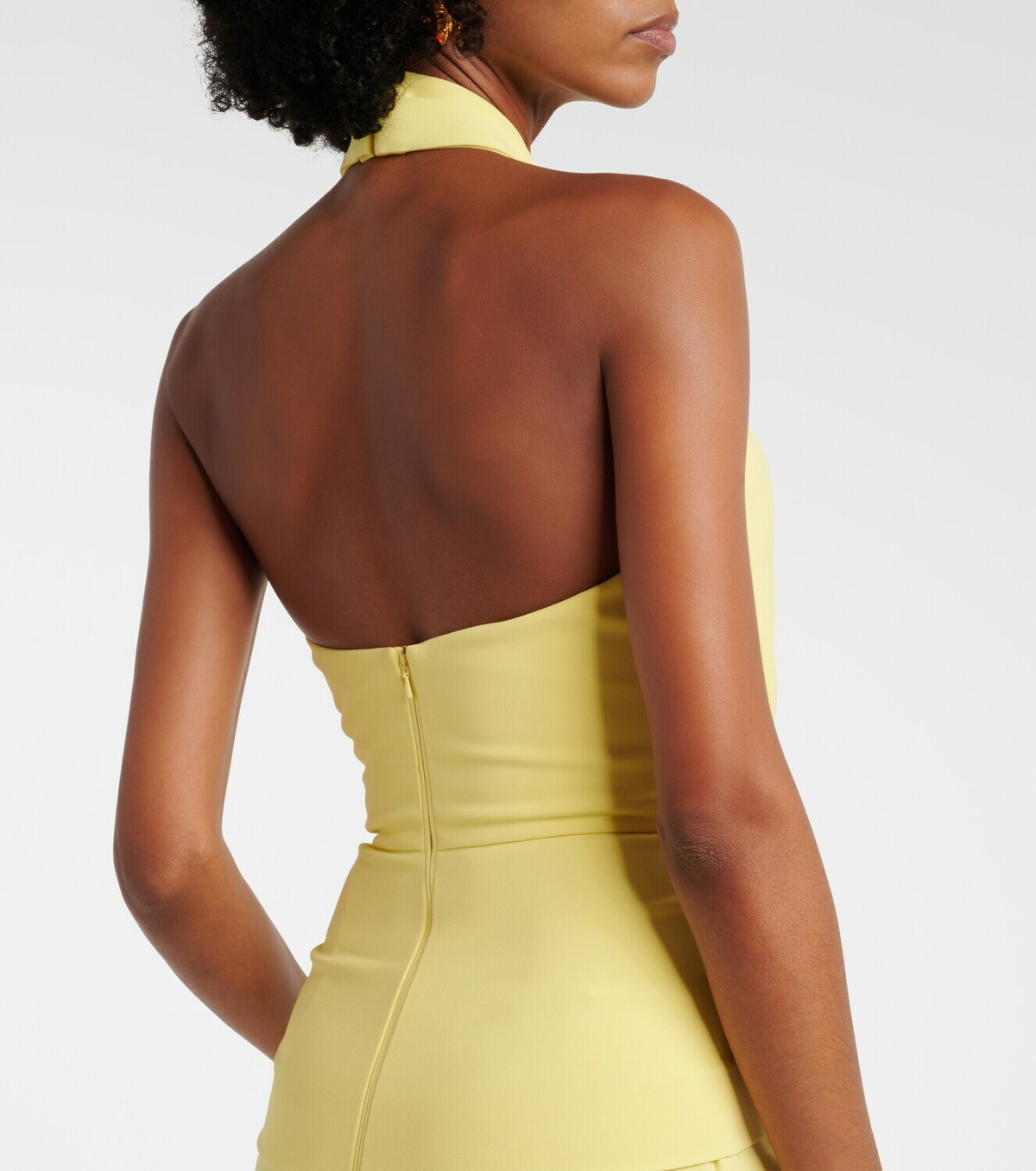 Elie Saab Halterneck cady gown