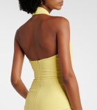Elie Saab Halterneck cady gown