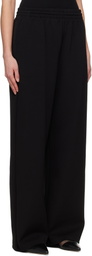 WARDROBE.NYC Black Semi Matte Track Lounge Pants