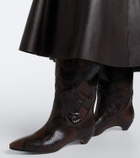 Le Monde Béryl Allegra leather knee-high boots