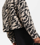 Marant Etoile Ferida printed wool-blend jacket