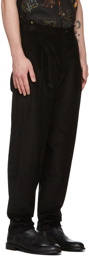 PS by Paul Smith Black Corduroy Double Pocket Trousers