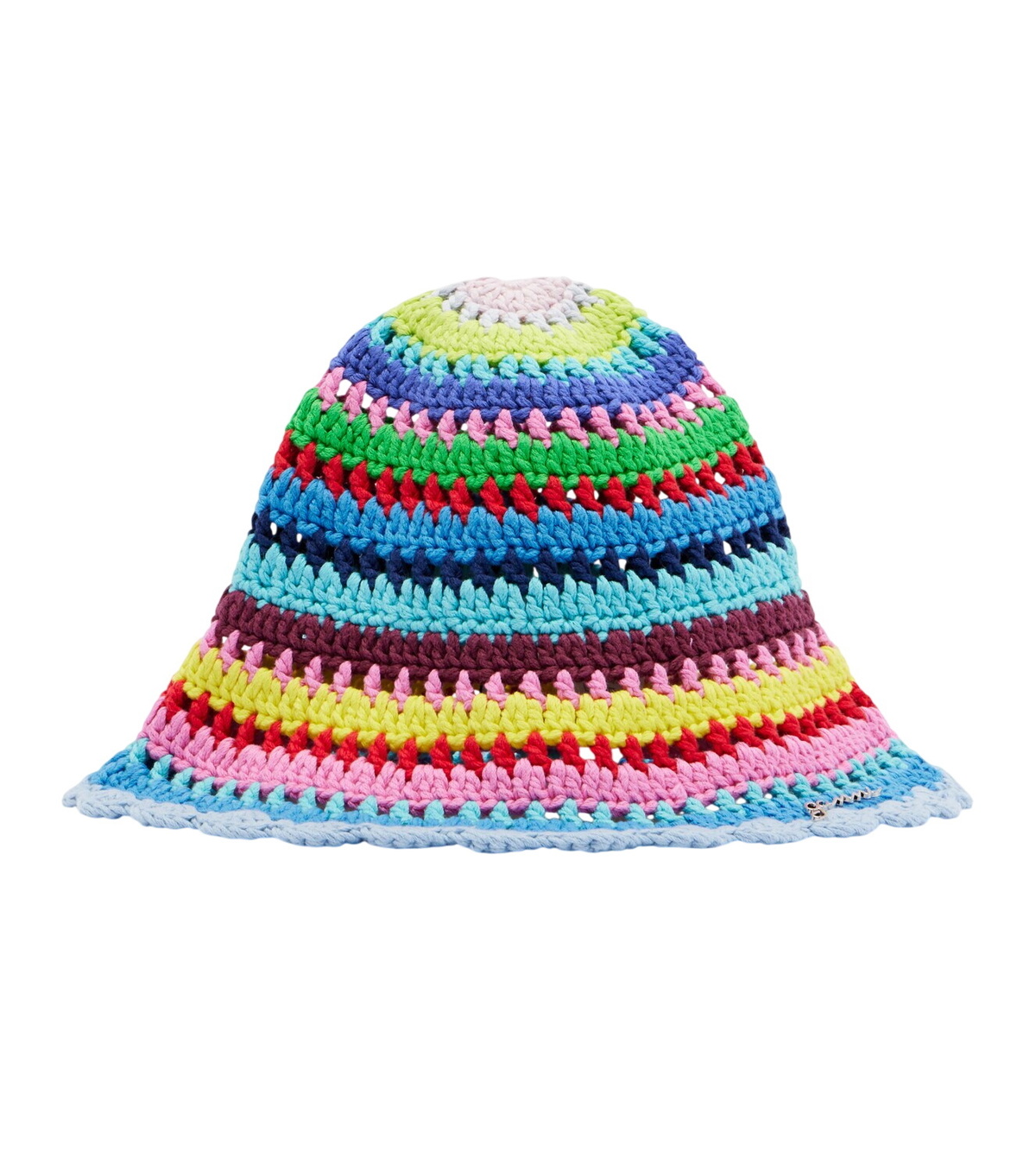 GANNI Fisherman Denim Bucket Hat GANNI