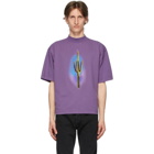 Palm Angels Purple Cactus T-Shirt
