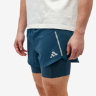 Adidas Running Men's Adidas D4R Shorts 2In1 in Arctic Night