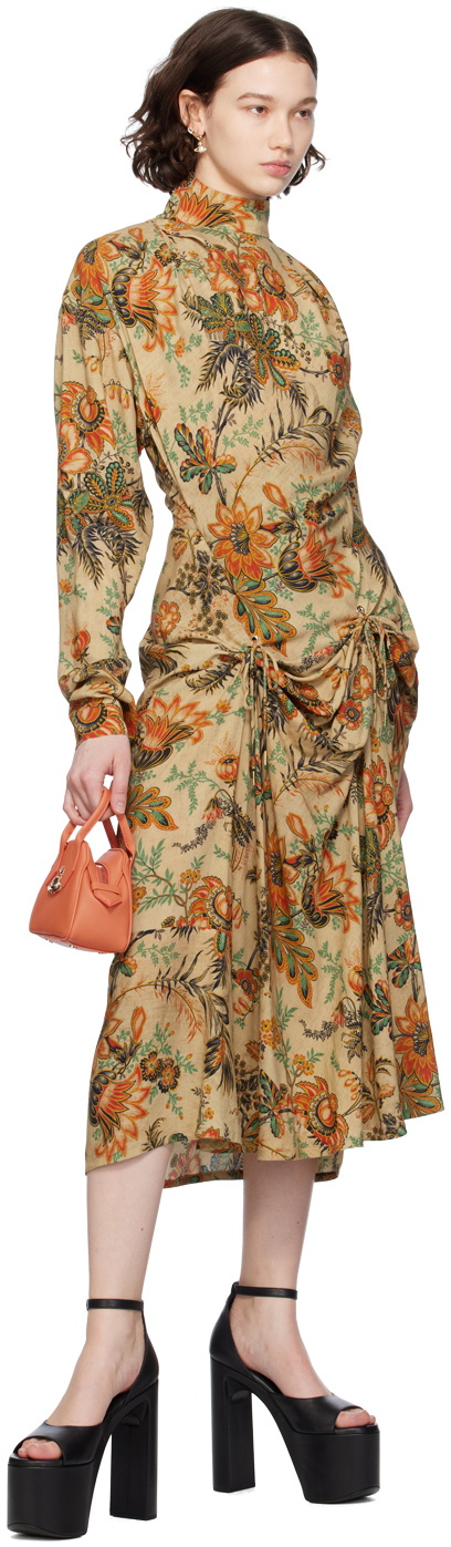 VIVIENNE WESTWOOD ブルー&オレンジ ミニ Yasmine バッグ Vivienne Westwood Orange Mini Yasmine Bag Vivienne Westwood