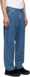 WACKO MARIA Blue Washed Jeans