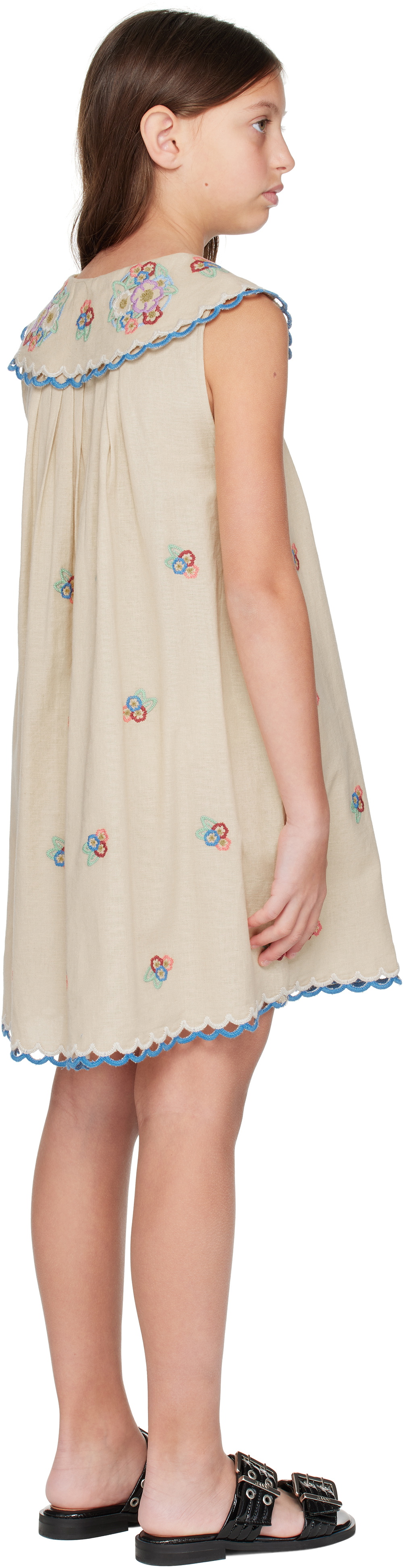 SEA NY Kids Beige Melinda Dress