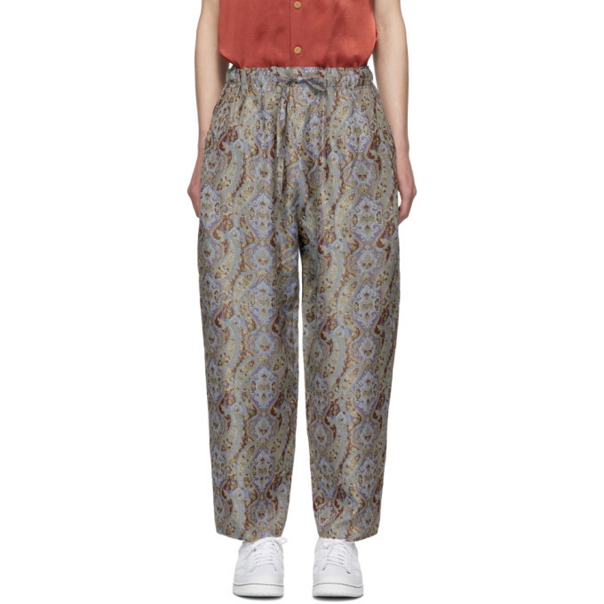 Photo: Needles Grey and Purple Paisley Easy Lounge Pants