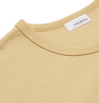 nanamica - Ribbed Cotton and COOLMAX-Blend Jersey T-Shirt - Yellow