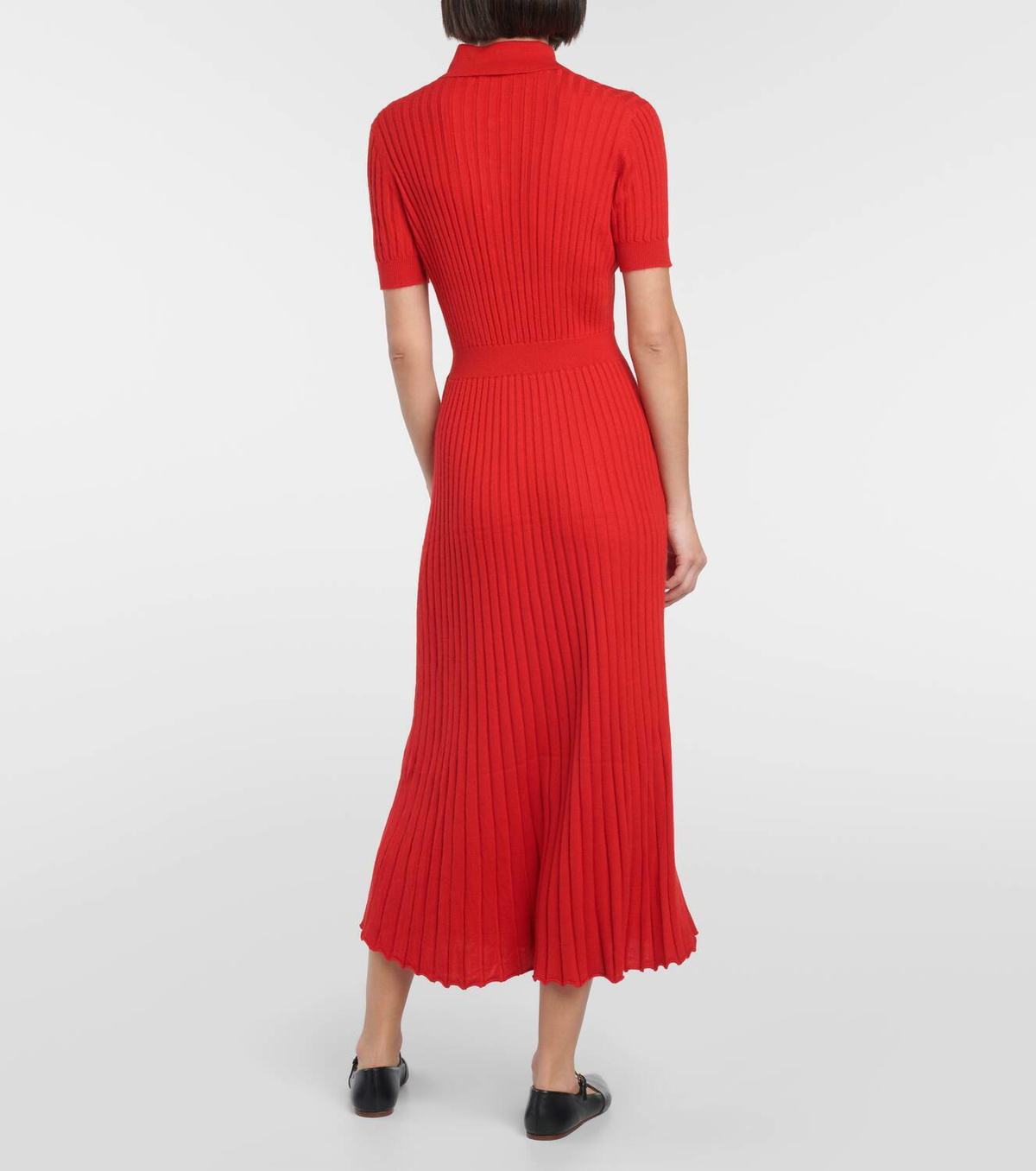Gabriela Hearst Amor silk and cashmere midi dress Gabriela Hearst