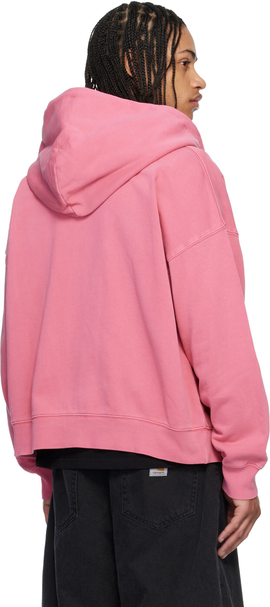 Carhartt Work In Progress Pink Benton Hoodie