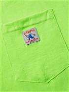 Randy's Garments - Logo-Appliquéd Cotton-Blend Jersey T-Shirt - Green