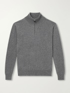 Canali - Cashmere Half-Zip Sweater - Gray