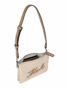 Karl Lagerfeld Womens Shoulder bag in Beige