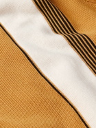 Beams Plus - Striped Cotton Cardigan - Yellow