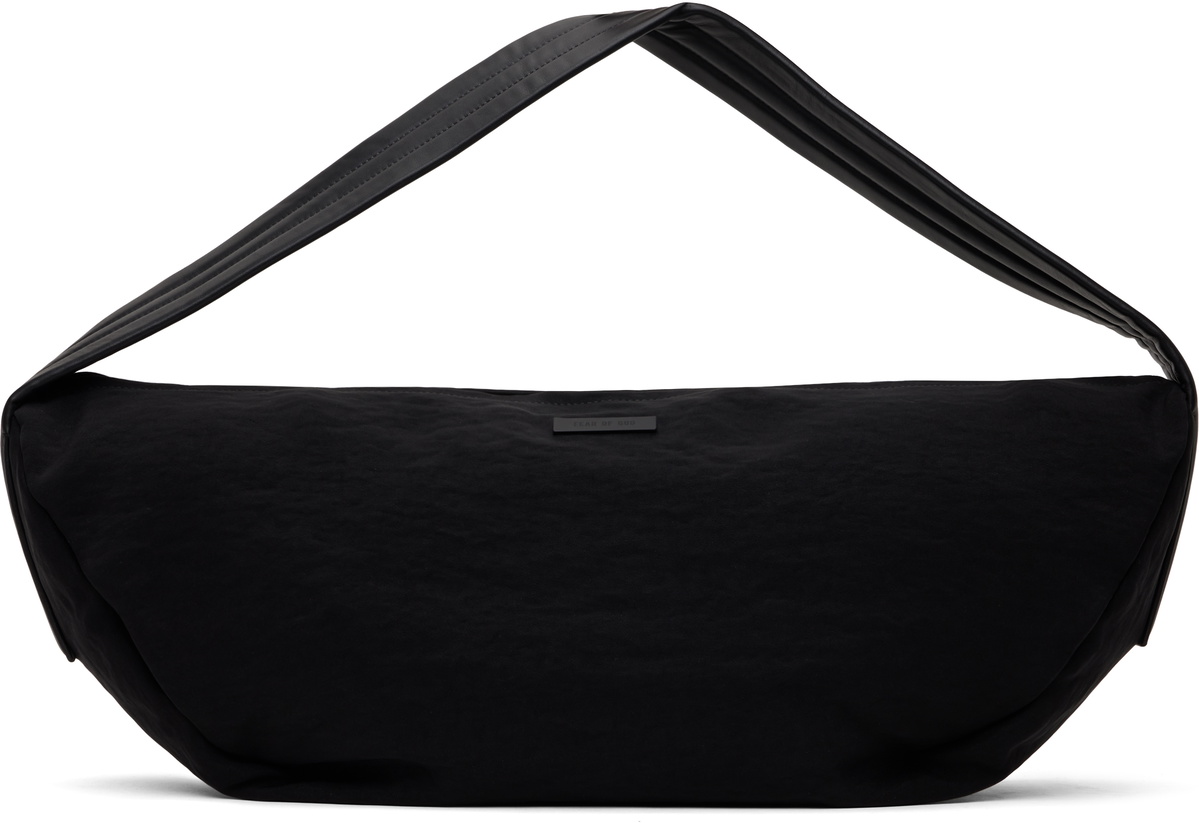 Fear of God Black Nylon Large Shell Bag