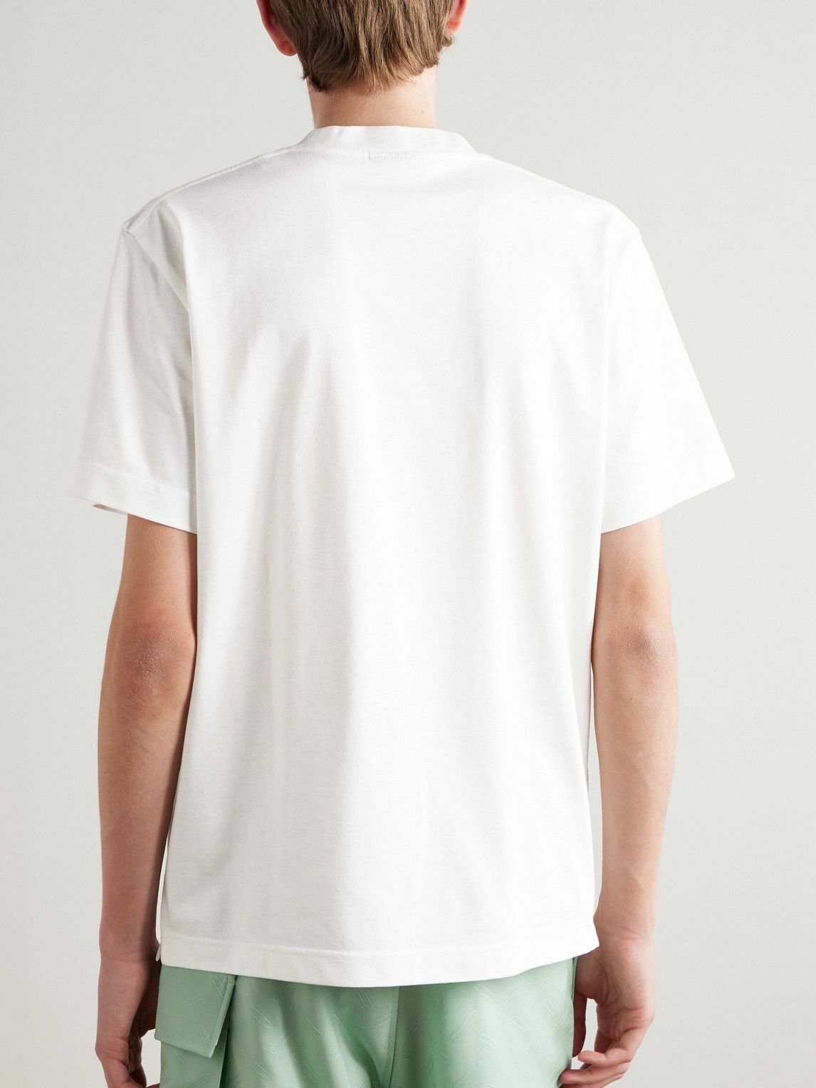 Missoni - Printed Cotton-Jersey T-Shirt - White