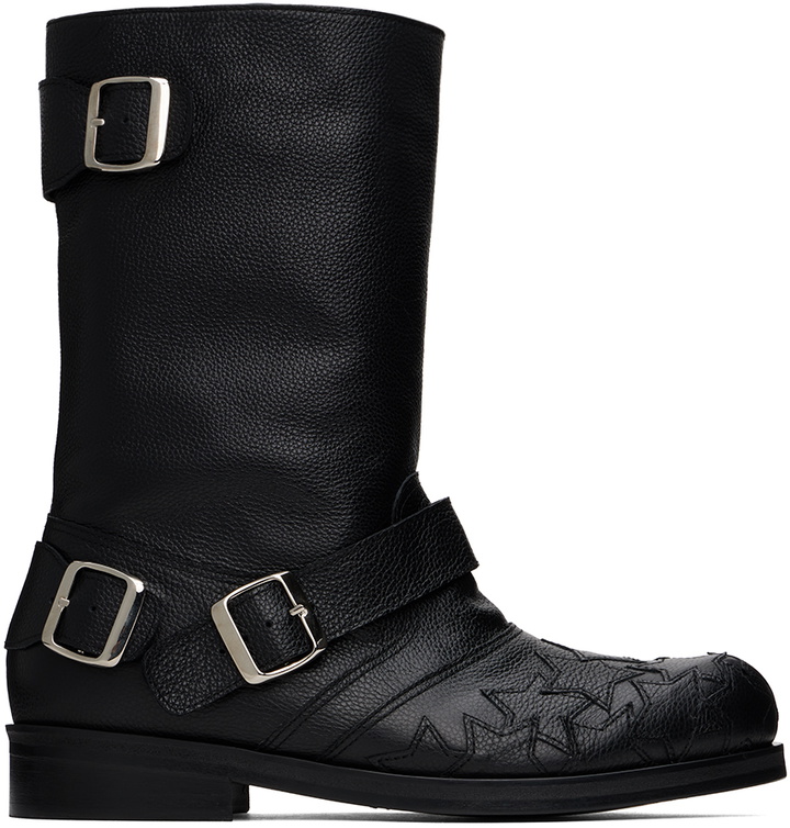 Photo: Stefan Cooke Black Star Biker Boots