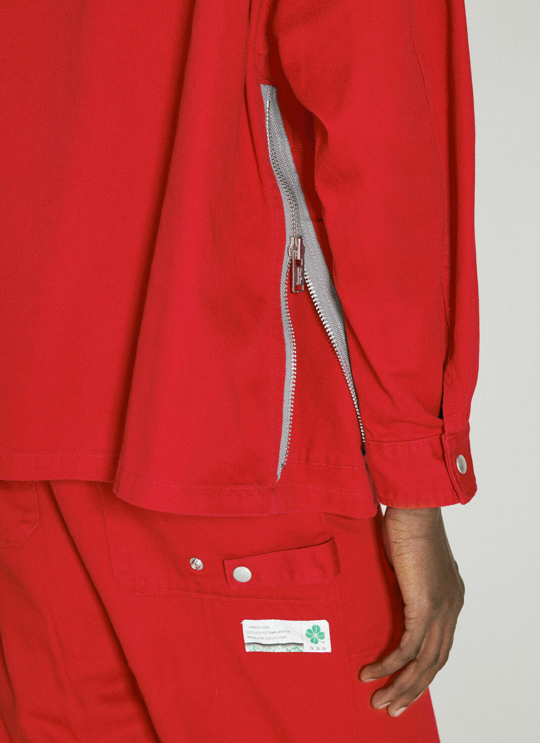 UNDERCOVER Cotton Twill Work Jacket
