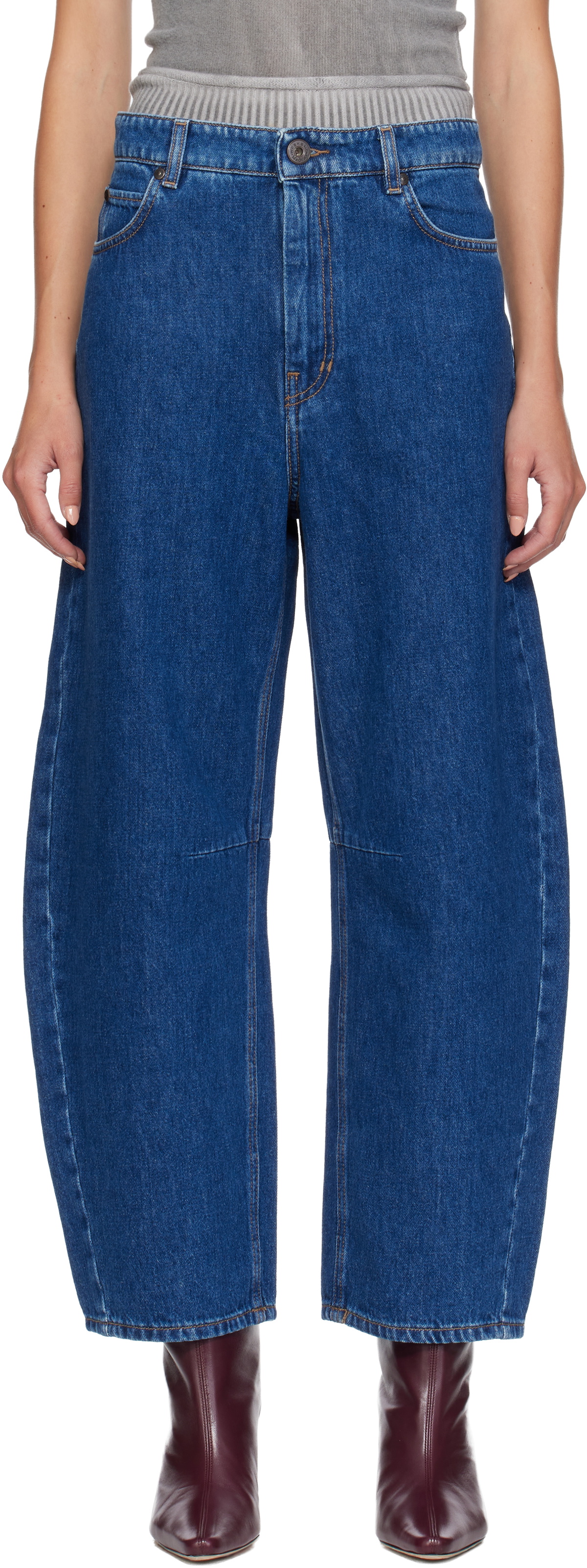 Weekend Max Mara Navy Douglas Jeans