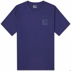 PACCBET Men's Mini Sun Logo T-Shirt in Navy