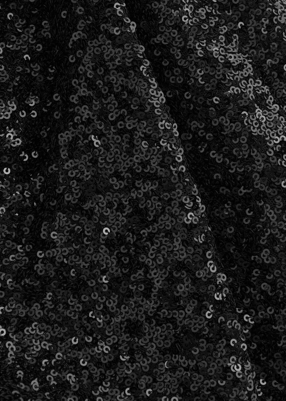 Diane Von Furstenberg Berlin Sequin-embellished Tulle Tank Black
