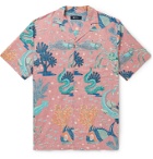 Reyn Spooner - Camp-Collar Printed Spooner Kloth Cotton-Blend Shirt - Pink