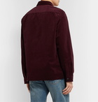 NN07 - Basso 1427 Cotton-Corduroy Overshirt - Burgundy