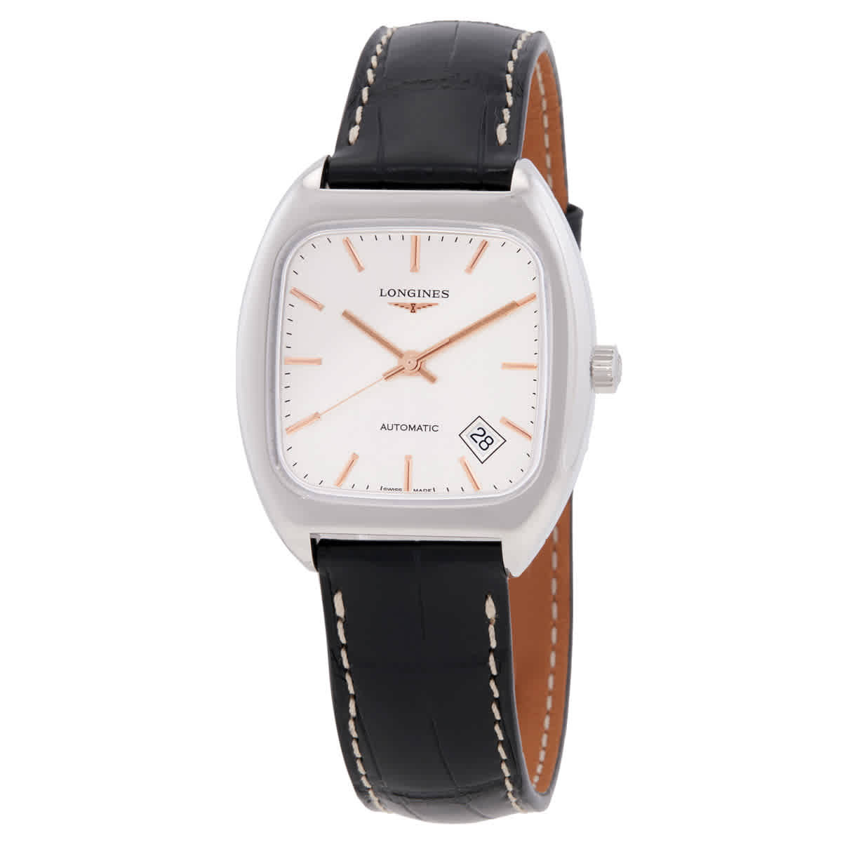 Longines Heritage Automatic Silver Dial Unisex Watch L2.310.4.72.3