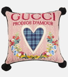 Gucci - Embroidered cushion