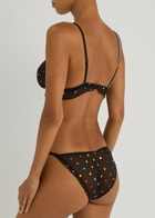 Love Stories Isabel Polka dot Mesh Briefs Black