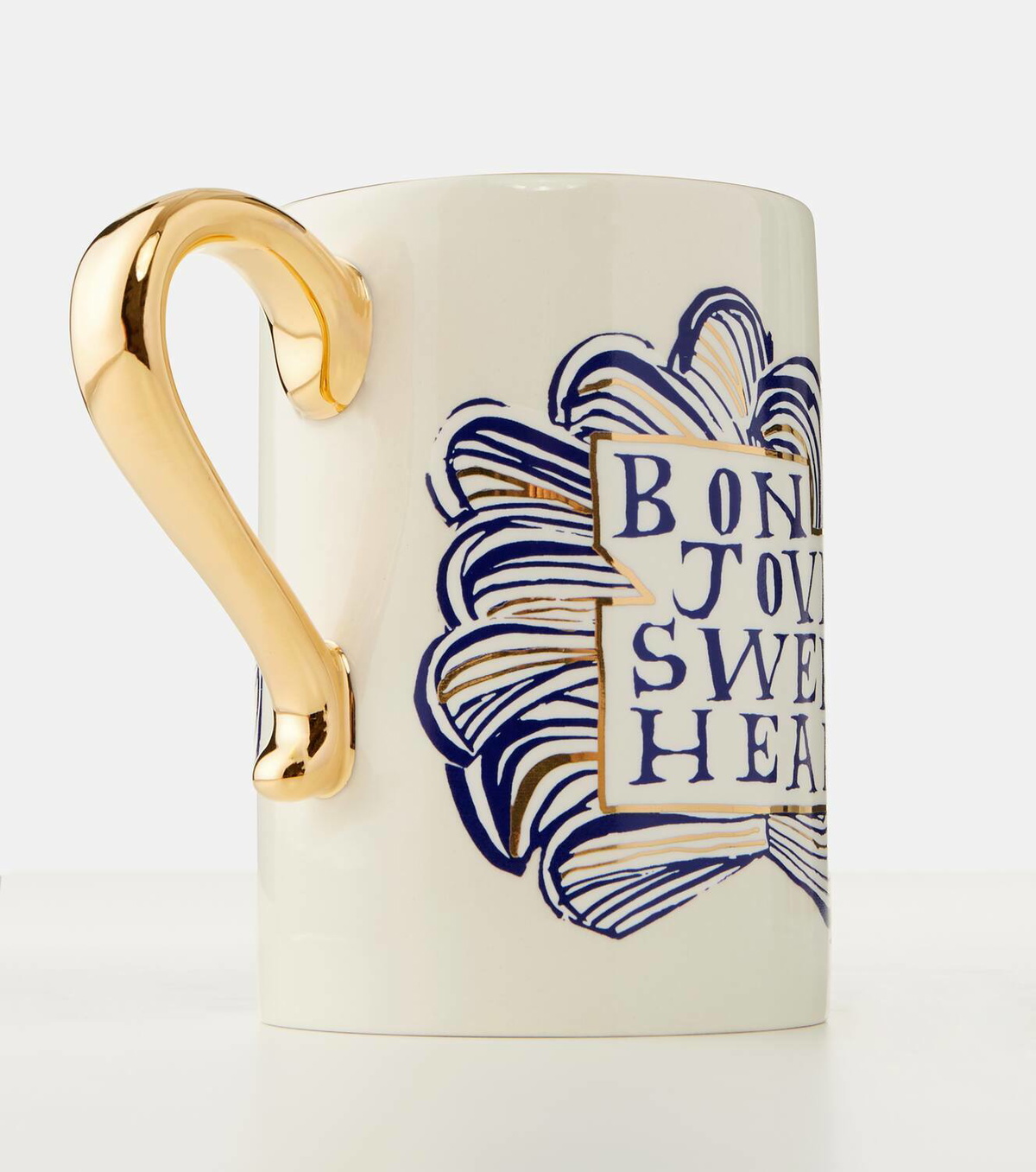 L'Objet Sweetheart earthenware mug by Ruan Hoffmann