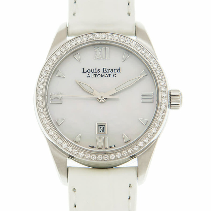 Photo: Louis Erard Heritage Automatic Diamond White Dial Ladies Watch 20100SE04.BDC71