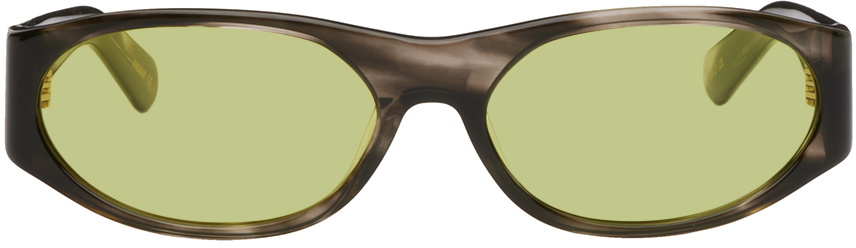 FLATLIST EYEWEAR Gray Eddie Kyu Sunglasses FLATLIST