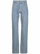 GIVENCHY - Straight Fit Denim Cotton Jeans