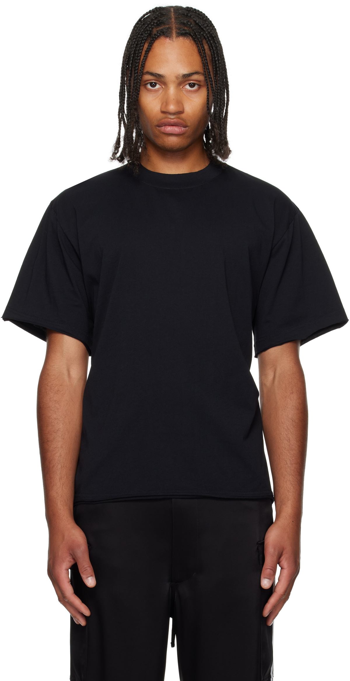 Peter Do White Rib Long Sleeve T-Shirt Peter Do