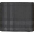Burberry Gray City Check Bifold Wallet
