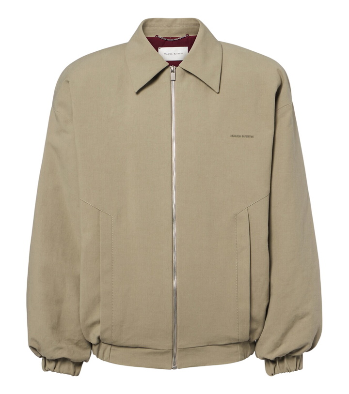 Photo: Magda Butrym Cotton twill blouson jacket