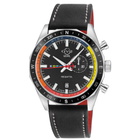 GV2 by Gevril Regatta Quartz Black Dial Mens Watch 42700