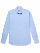 Incotex - Cotton Oxford Shirt - Blue