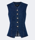 7 For All Mankind Lady denim vest