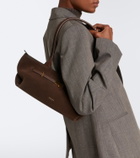 DeMellier New York suede shoulder bag