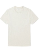 Les Tien - Garment-Dyed Cotton-Jersey T-Shirt - Neutrals