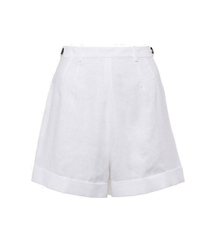 Photo: Loro Piana Linen shorts