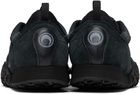 Marine Serre Black Suede Leather MS Rise Tyko Sneakers